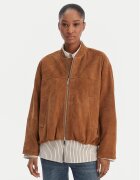 Marella Geacă de piele Orata 2613441074 Relaxed Fit