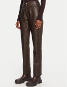 Marella Pandaloni de piele Doroty 2523436014 Straight Fit