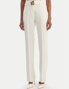 Marella Pantaloni chino Elica 2613131063 Écru Slim Fit