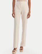 Marella Pantaloni chino Trofeo 2615131081 Écru Slim Fit