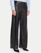 Marella Pantaloni din imitație de piele Anello 2525786062 Wide Leg