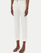 Marella Pantaloni din material Duello 2515131191 Écru Regular Fit