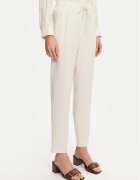 Marella Pantaloni trening Abitata 2513131045 Écru Regular Fit
