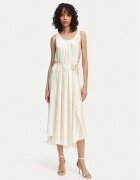 Marella Rochie de vară Alcool 2613221015 Écru Regular Fit
