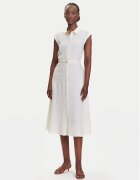Marella Rochie tip cămașă Rodesia 2515221262 Écru Regular Fit