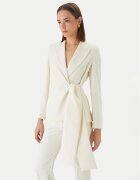 Marella Sacou Meandro 2613041053 Écru Slim Fit