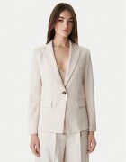 Marella Sacou Slogan1 2615041211 Écru Slim Fit