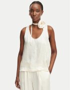 Marella Top Apogeo 2613161045 Écru Regular Fit