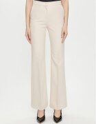 Maryley Pantaloni din material 24EB587/43GE Écru Regular Fit