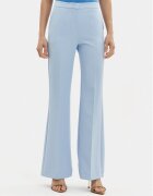 Maryley Pantaloni din material 24EB587/43MA Albastru celest Relaxed Fit