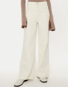 Max&Co Blugi Parure 2516131031200 Écru Wide Leg