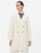 Max&Co Palton de lână Riccardo Alb Regular Fit