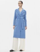 Max&Co Palton de lână Runaway1 Albastru Regular Fit