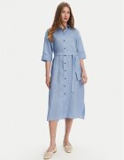 Max Mara Leisure Rochie tip cămașă Salute 2516221028 Albastru celest Regular Fit
