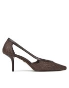 Max Mara Pantofi cu toc subțire Strawpump 2514521312600
