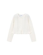 Mayoral Cardigan 3383 Écru Regular Fit