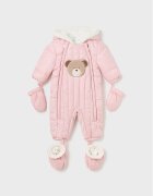 Mayoral Overall de iarnă 2.675 Roz Regular Fit