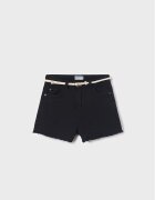 Mayoral Pantalon scurți din material 275 Negru Regular Fit