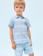 Mayoral Pantalon scurți din material 3238 Albastru celest Regular Fit