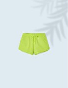 Mayoral Pantalon scurți din material 607 Verde Regular Fit