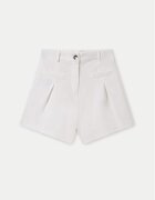 Mayoral Pantalon scurți din material 6214 Écru Regular Fit