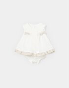 Mayoral Rochie de vară 1828 Écru Regular Fit