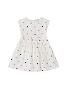 Mayoral Rochie de zi 3921 Écru Regular Fit