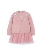 Mayoral Rochie tricotată 4918 Regular Fit