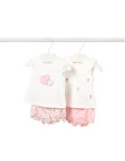 Mayoral Set 2 tricouri și pantaloni scurți 1642 Regular Fit