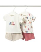 Mayoral Set 2 tricouri și pantaloni scurți 1652 Regular Fit
