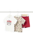 Mayoral Set 2 tricouri și pantaloni scurți 1669 Regular Fit