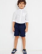 Mayoral Set cămașă și șorturi din material textil 3242 Regular Fit