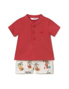 Mayoral Set polo și pantaloni scurți 1217 Regular Fit