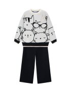 Mayoral Set pulover și pantaloni din material textil 4583 Regular Fit