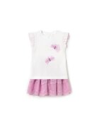 Mayoral Set tricou și fustă 1929 Roz Regular Fit