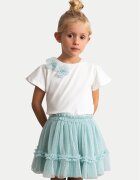 Mayoral Set tricou și fustă 3946 Regular Fit