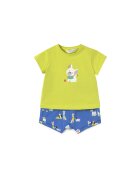 Mayoral Set tricou și pantaloni scurți 1206 Regular Fit