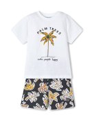 Mayoral Set tricou și pantaloni scurți 3604 Regular Fit