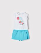 Mayoral Set tricou și pantaloni scurți sport 1241 Regular Fit