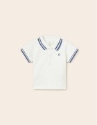 Mayoral Tricou polo 190 Alb