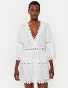 Melissa odabash Rochie de plajă Victoria Alb Regular Fit