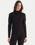 Michael Michael Kors Bluză cu gât MF5619YJWV Slim Fit
