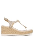 Michael Michael Kors Espadrile Val Thong Wedge 40S6VAMS1B Écru