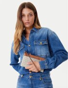 Michael Michael Kors Geantă 32F5GJ6F6B Écru