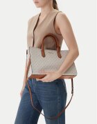 Michael Michael Kors Geantă Scarlett Medium Signature Logo Satchel 30F4GETS2B