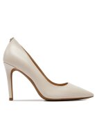 Michael Michael Kors Pantofi cu toc subțire Alina 40R4HNHP1L Écru