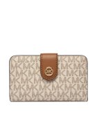 Michael Michael Kors Portofel Pop 32S6G17F8B Écru
