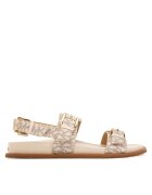 Michael Michael Kors Sandale Nia Flat 40S6NIFS2B Écru