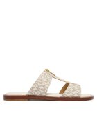 Michael Michael Kors Şlapi Berkley Flat 40S6BRFS1B Écru