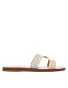 Michael Michael Kors Şlapi Ering Flat 40S6ERFS2B Écru